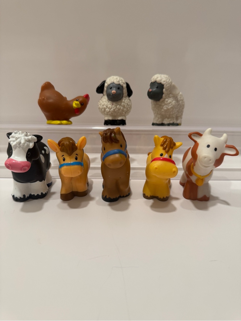 Fisher Price Little People Farm Lot- 8 pieces